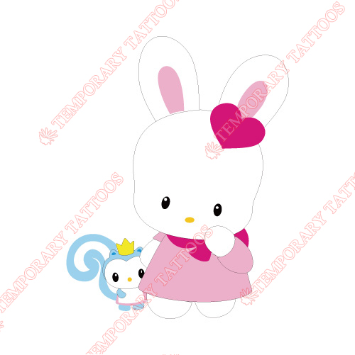 Rabbit Customize Temporary Tattoos Stickers NO.8953